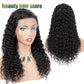 Brazilian Human Hair Kinky Curly Lace Front Wig