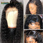 Brazilian Human Hair Kinky Curly Lace Front Wig