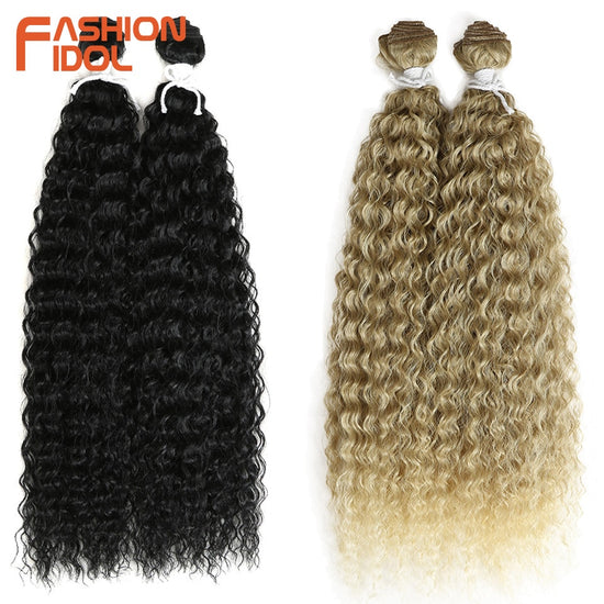 22 inch Synthetic Hair Natural Kinky Curly Wave