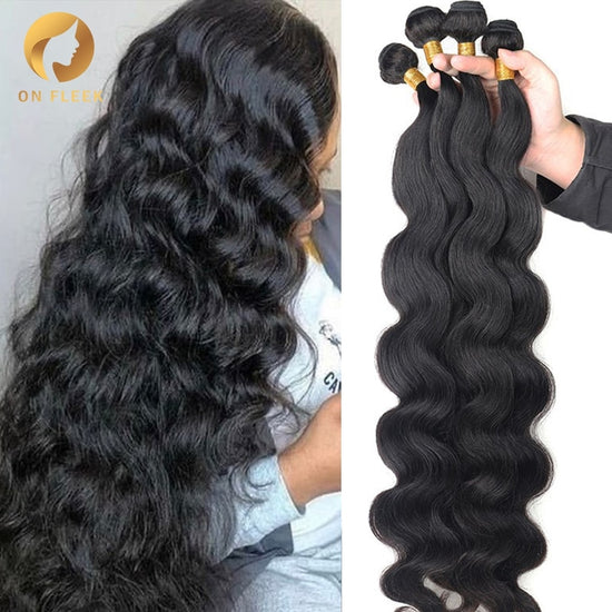 8 - 28 Inch Remy Human Hair Body Wave Hair Extensions