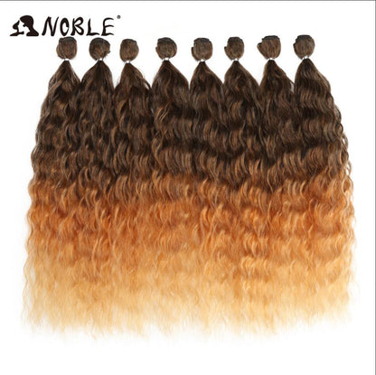 20 inch/8pcs Afro Kinky Curly Hair
