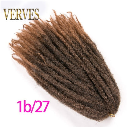 18 inch Synthetic Crochet Braids Hair Extensions