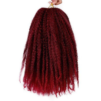 18 Inch Afro Kinky Curly Crochet