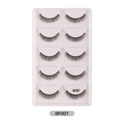 5 Pairs False Eyelashes