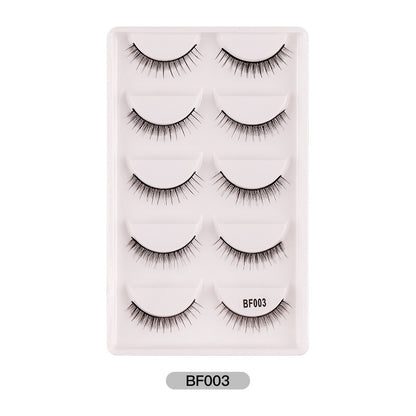 5 Pairs False Eyelashes