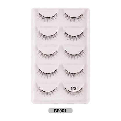 5 Pairs False Eyelashes