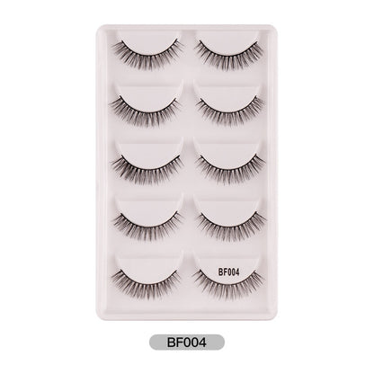 5 Pairs False Eyelashes