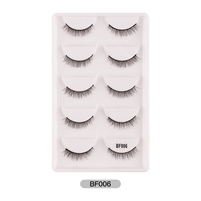 5 Pairs False Eyelashes